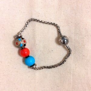 Thomas Sabo Silver Bead Bracelet